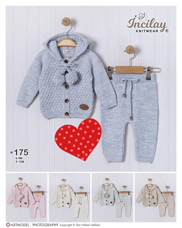 Костюм Meloria 175-1 d.grey - делук