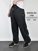 Джинсы God Baron 1782 black - делук