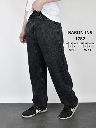 Джинсы God Baron 1782 black - делук