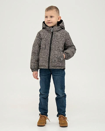 Куртка Moda School M436 grey - делук