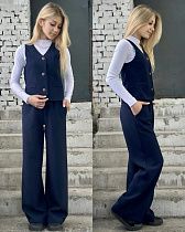 Костюм Karolina KR269 navy - делук