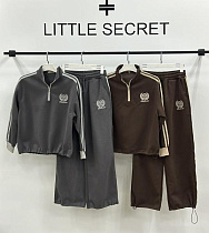 Костюм Спорт Little Secret K012 brown - делук