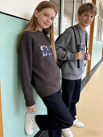 Свитер Yalisi 755 brown - делук