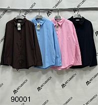 Рубашка Met&March 90001 black - делук