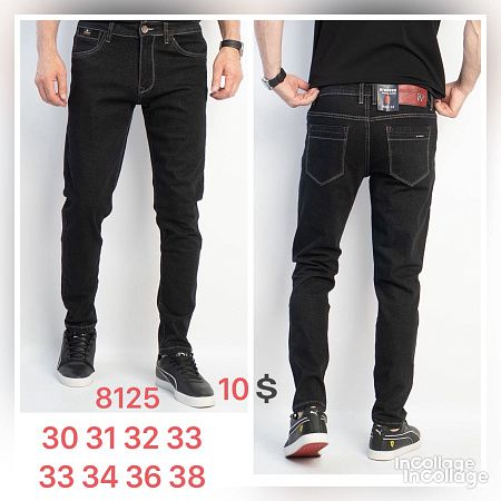 Джинсы God Baron 8125 black - делук