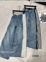 Джинсы Major CK59 l.blue-black - делук