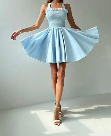 Сарафан Alisa Brand 1788 blue - делук