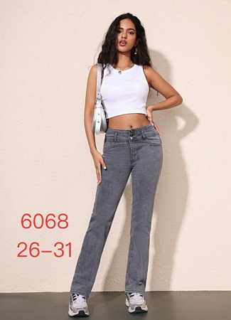 Джинсы Newjeans 6068 l.grey - делук