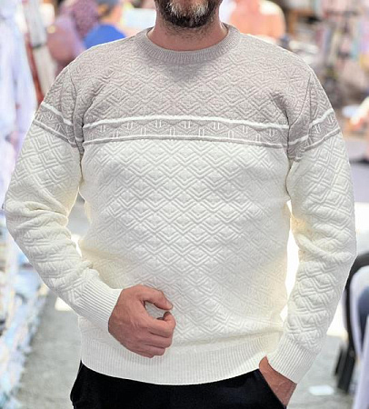 Свитер Nik 56844 white - делук