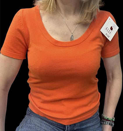 Футболка Elena&Vika 26114 orange - делук