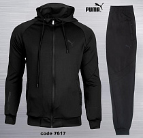 Костюм Спорт Azt 7617-2 black - делук