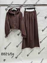 Костюм Спорт Met&March 8821-55 brown - делук