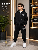 Костюм Спорт Major Kids T2607 black - делук