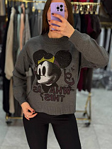 Свитер Arina 925-1 d.grey - делук