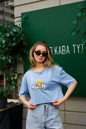 Топ Little Secret TR0016 l.blue - делук