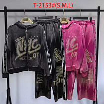 Костюм Спорт Saint Wish T2153 pink - делук