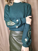 Свитер Kosta 7176 green - делук