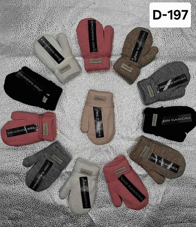 Варежки Рукавичка D197 mix - делук