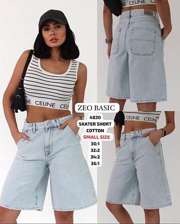 Шорты Jeans Style 4830 l.blue - делук