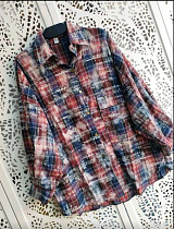 Рубашка Lora LR1253 red - делук