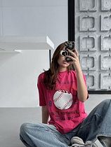 Футболка Trend TR204 crimson - делук