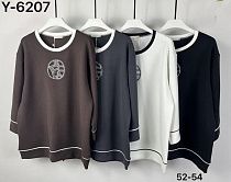 Свитер Dgmd Y6207 black - делук