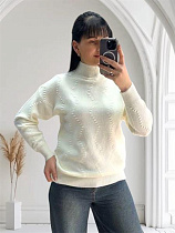 Свитер Levisha 24040 white - делук