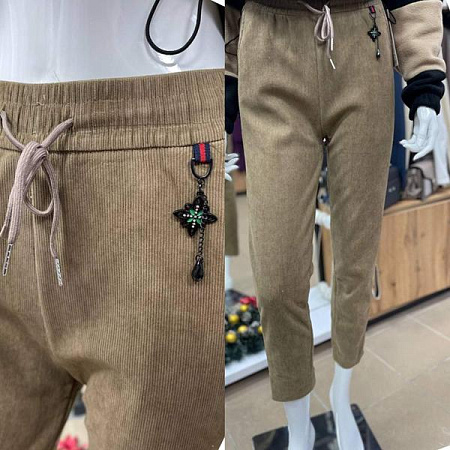 Штаны Arina 2036 beige - делук