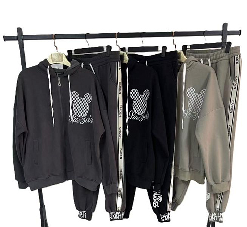 Костюм Спорт Immei 7058 beige - делук