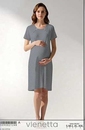 Ночнушка Trikotag T433 d.grey - делук