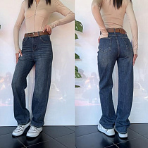 Джинсы Three Black Women TB40 blue - делук