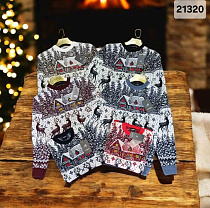 Свитер Moranny 21320 black - делук