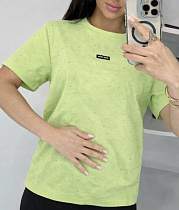 Футболка Lora LR1307 green - делук