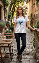 Футболка Orange Chinese 303 white - делук