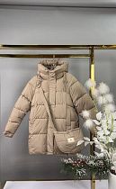 Куртка Delfinka 66113 beige - делук