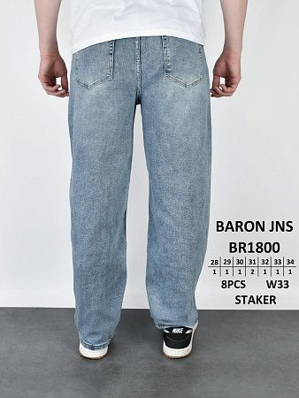 Джинсы God Baron BR1800 blue - делук