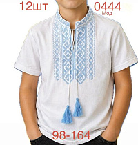 Вышиванка Надийка ND1552-0444 white - делук