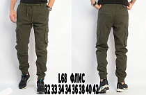 Джинсы God Baron L68 khaki - делук