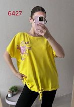 Футболка Fsn 6427 yellow - делук