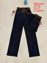 Джинсы Vanver F2119 navy - делук
