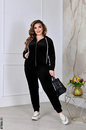 Костюм Спорт Odesaopt 7990-31 black - делук