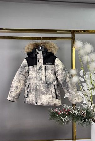 Куртка Delfinka A607 beige - делук