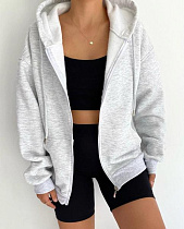 Кофта Спорт Modnulya 326 l.grey - делук