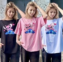 Футболка Karolina KR170 pink - делук