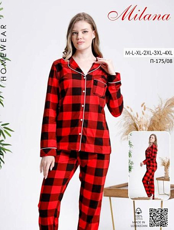 Пижама Imlion ПА175-08 red - делук
