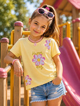 Футболка Major 5142 yellow - делук