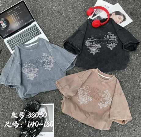 Футболка Meloria 88030 grey - делук