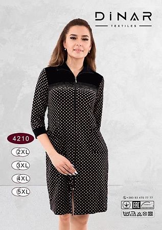 Халат Sss Annet DO-D4210 black - делук