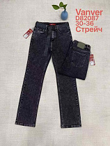 Джинсы Jeans Club D82087 d.grey - делук
