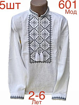 Вышиванка Надийка ND843-601 white - делук